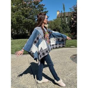 Upcycled Sublime Poncho Handmade Sublime Poncho Size OS | SAME DAY SHIP